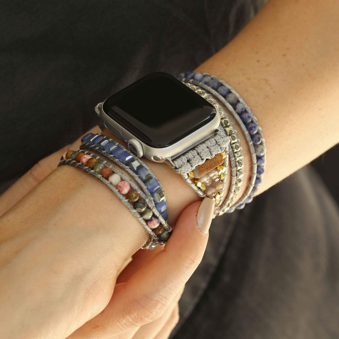 Sky Apple Watch Stripe