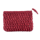 CATCH  ME  GLOSSY WELVET  RED CLUTCH